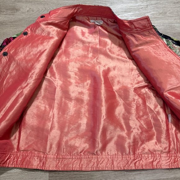 Grace Chuang Y2K Quilted Patchwork 100% Silk Jacket - Picture 3 of 9